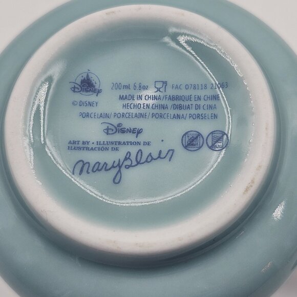 Disney Alice in Wonderland Mary Blair Teacup & Saucer Set Replacement 6.8 oz - Picture 9 of 12